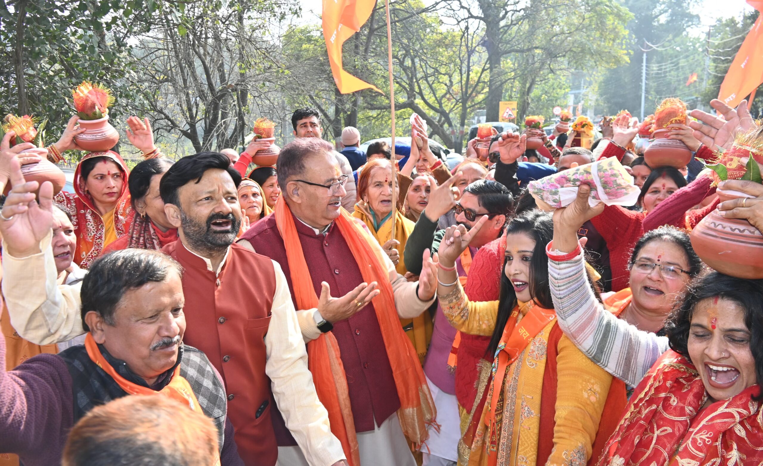 minister ganesh joshi in raam utsav 1