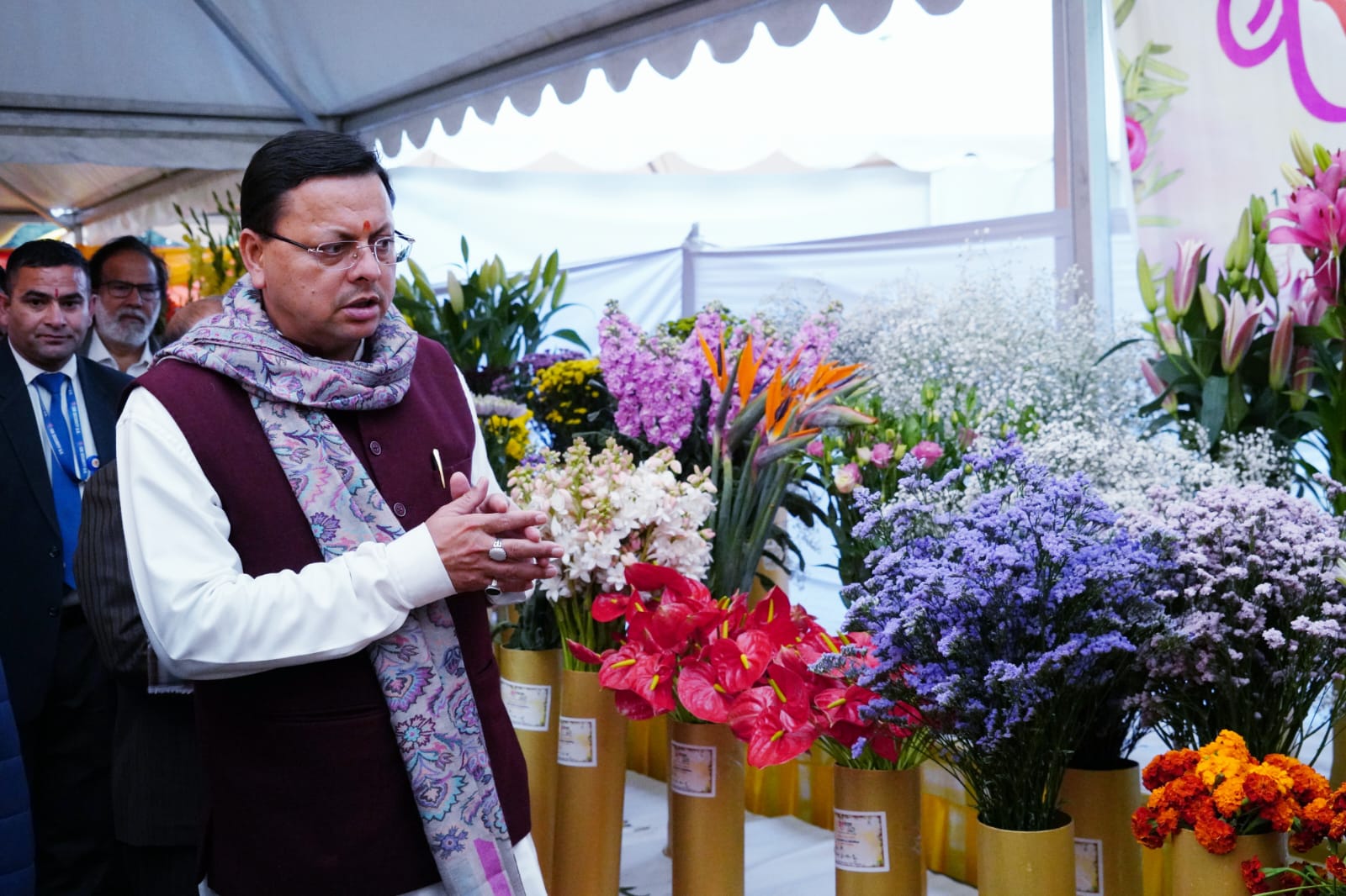 spring festival in governor house dehradun