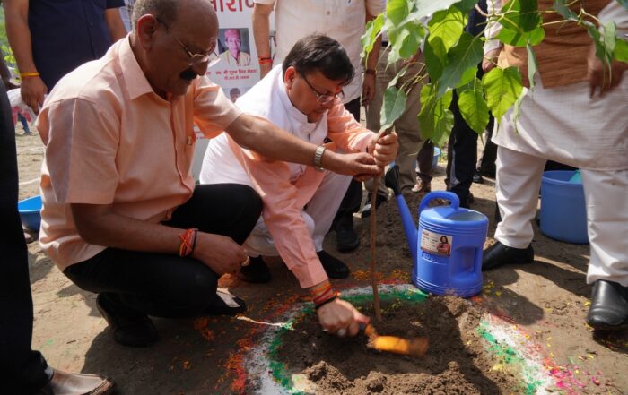 Harela cm pushkar dhami and minister subodh uniyal (3 new)