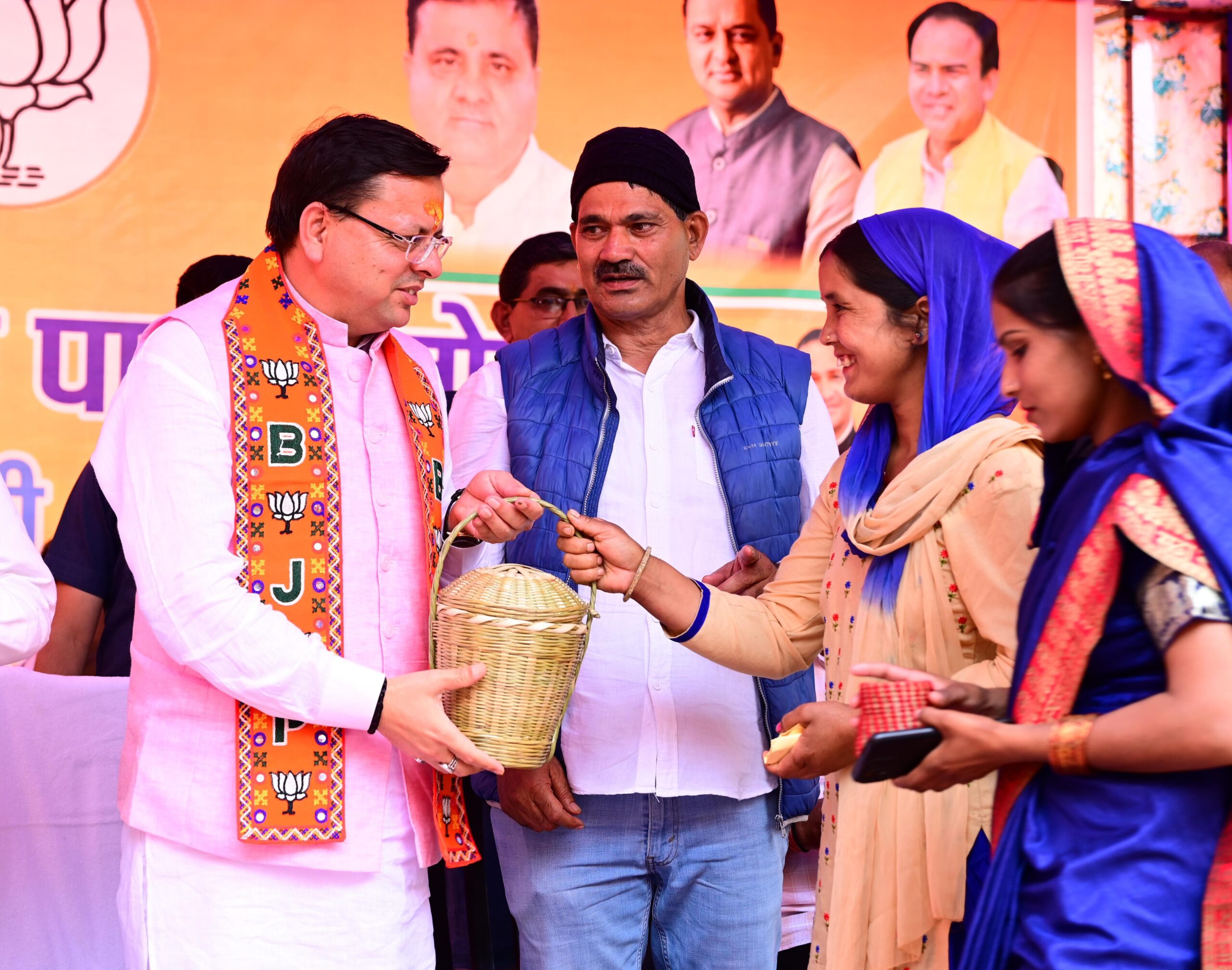 cm pushkar dhami in badrinath by election (3)