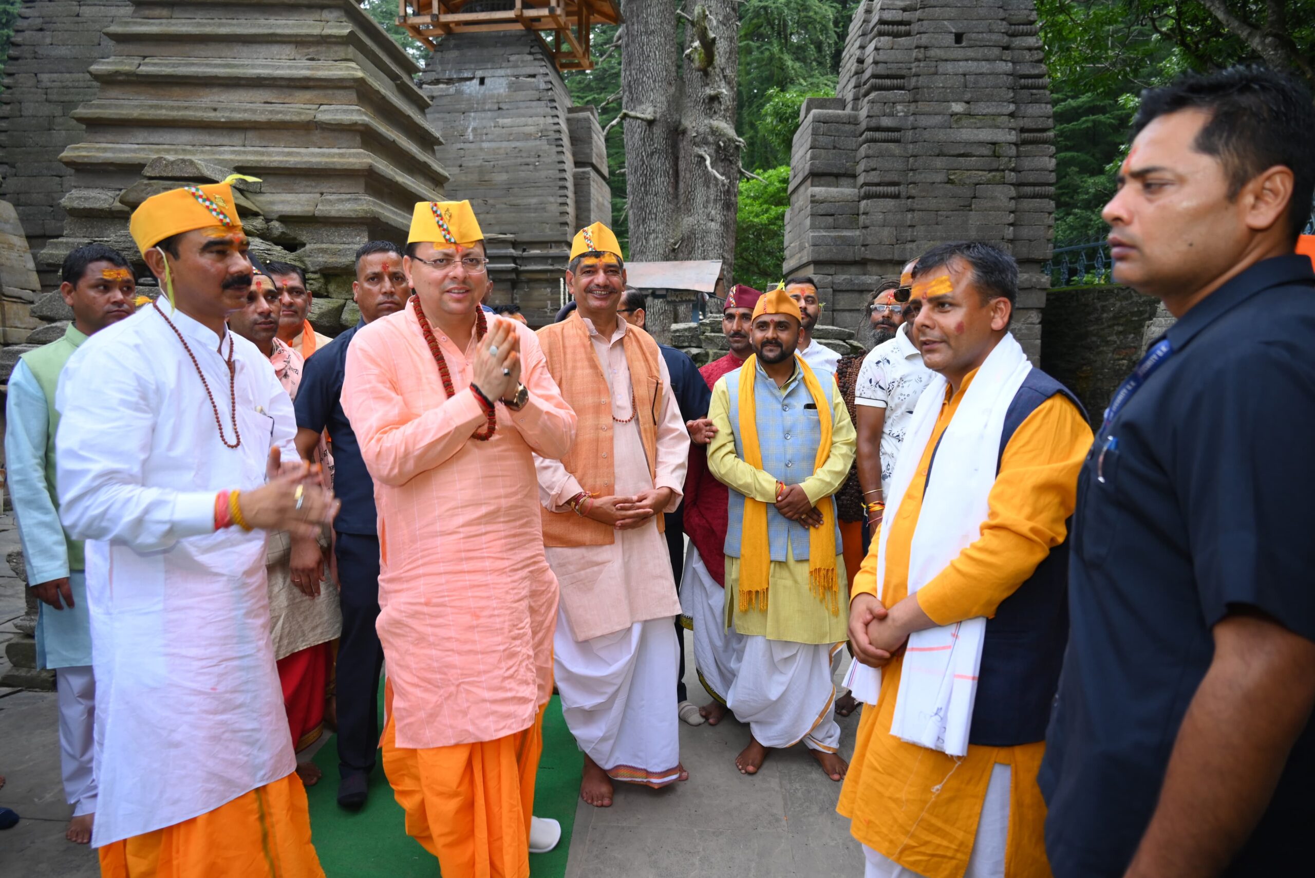 जागेश्वर धाम में मुख्यमंत्री पुष्कर सिंह धामी, मेला का शुभांरभ (2)